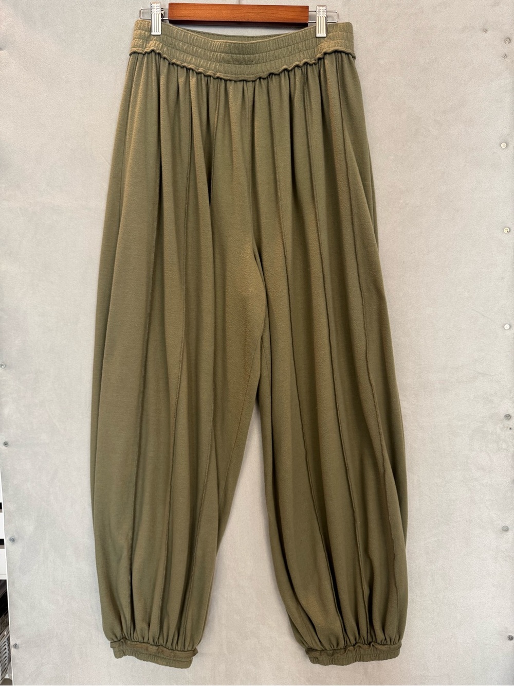 Out From Under Urban Outfitters Pants L Olive Green Wide Leg Jogger Lounge